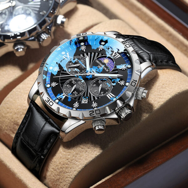 Men's Mechanical Full-automatic Waterproof Advanced Quartz Watch - Image 2