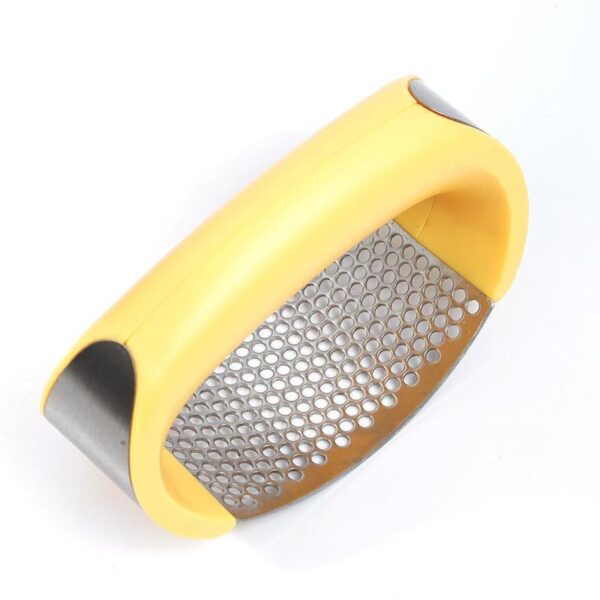 Stainless Steel Garlic Masher Garlic Press Household Manual Curve Fruit Vegetable Tools Kitchen Gadgets - Image 7