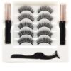Magnetic Eyelashes Eyeliner Set Long Lasting False Mink Waterproof Eye Lashes Extension Reusable Beauty Makeup Tool - Image 3