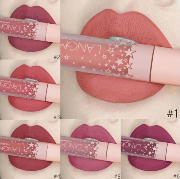 Matte Lipstick Waterproof Long-lasting Velvet Lipstick Set - Image 10