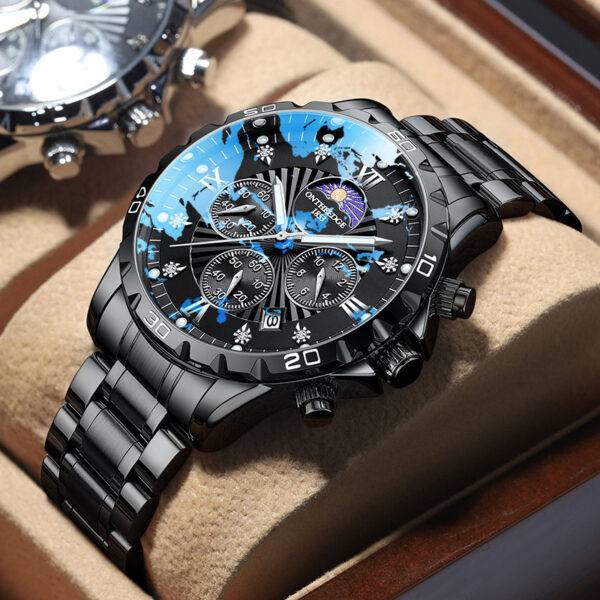 Men's Mechanical Full-automatic Waterproof Advanced Quartz Watch - Image 4