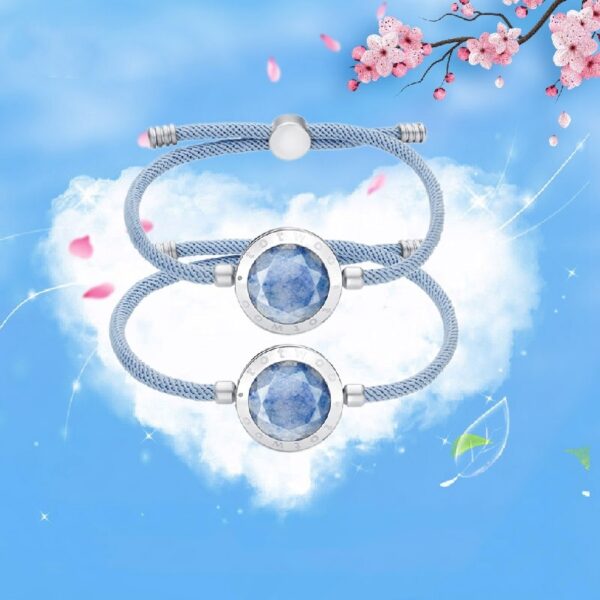 Totwoo Blue Lovers Induction Bracelet A Pair Of Long-distance Lovers - Image 2