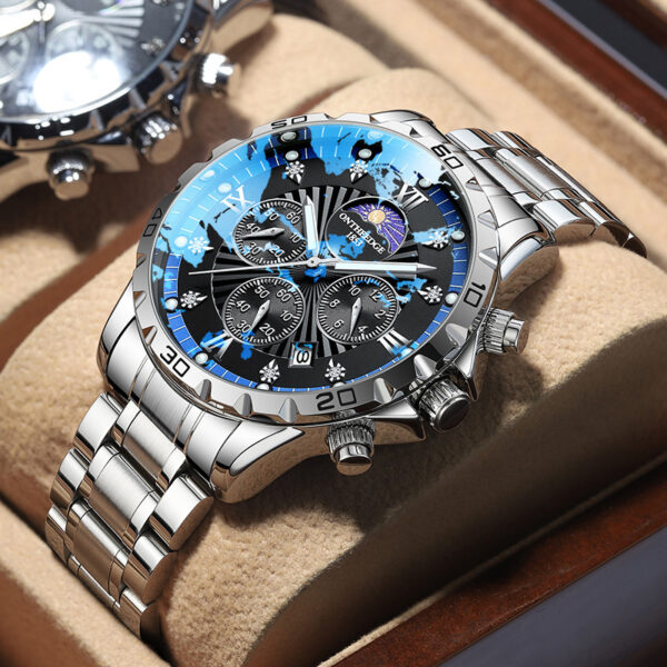 Men's Mechanical Full-automatic Waterproof Advanced Quartz Watch - Image 6