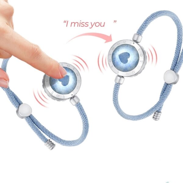 Totwoo Blue Lovers Induction Bracelet A Pair Of Long-distance Lovers - Image 5