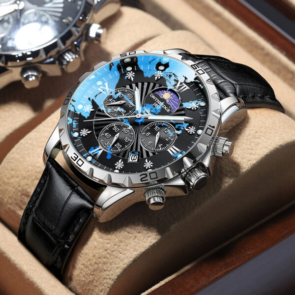 Men's Mechanical Full-automatic Waterproof Advanced Quartz Watch - Image 5