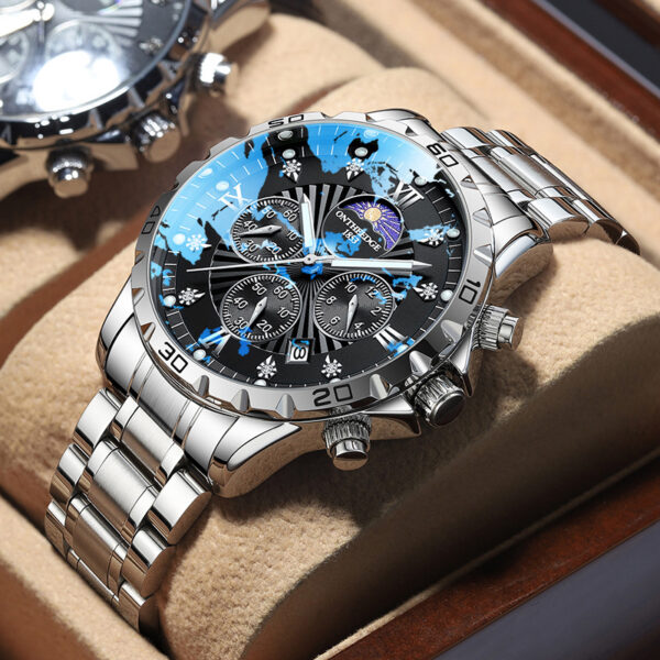 Men's Mechanical Full-automatic Waterproof Advanced Quartz Watch - Image 7