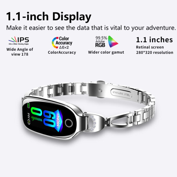 Women's Smart Watch Non-invasive Blood Glucose Menstrual Reminder - Image 2